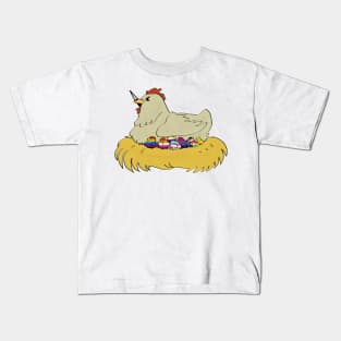 pride mama hen Kids T-Shirt